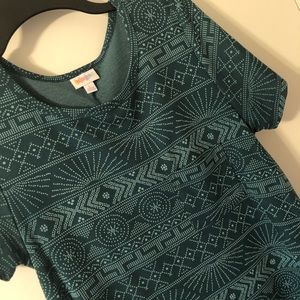Turquoise Lularoe Carly